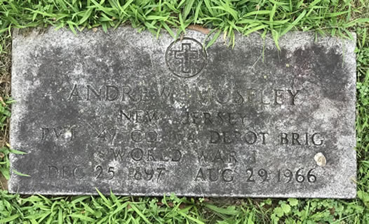 Andrew Moseley Grave Marker